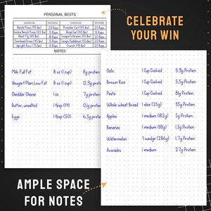 Custom A5 Hardcover Fitness Journal Workout Planner Sturdy Workout <strong>Log</strong> Book to Track, Gym Home Workout Free Design <strong>Notebook</strong> - Product Image 6