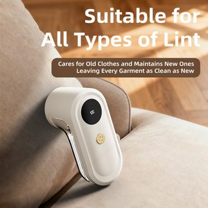 Nhung tái sử dụng cảm thấy tự làm sạch tĩnh điện Hướng dẫn sử dụng 3 trong 1 Mini điện vải Máy cạo râu Type-C Hướng dẫn sử dụng kim loại Lint <span class=keywords><strong>Remover</strong></span> - Product Image 3