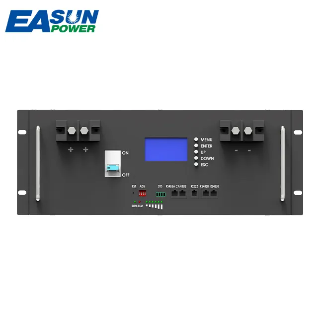 Easunpower 25.6V (24 V) 200AH 5.12kwh LiFePO4 24 Volt giá năng lượng mặt trời năng lượng lưu trữ pin gói Nội bộ thông minh BMS