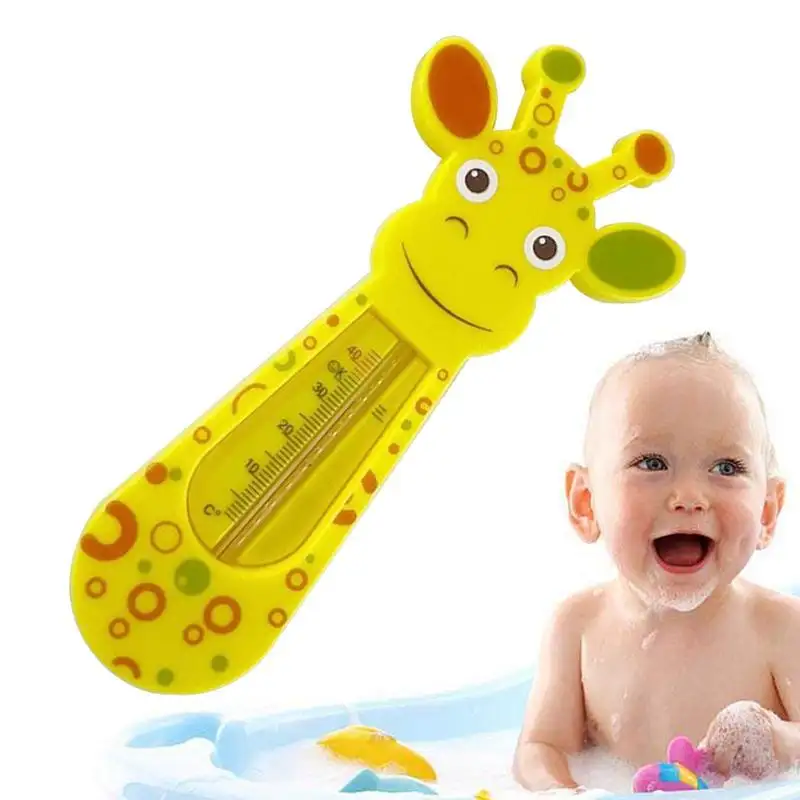 Carino giraffa per neonato carino giraffa misuratore temperatura acqua bagno bambino giocattoli termometro bagno