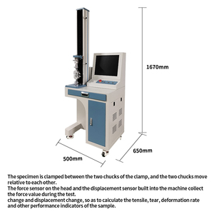 Single Column Pull Tester Universal Material Tensile <strong>Testing</strong> <strong>Instrument</strong> <strong>Compression</strong> Peeling Strength Fatigue Experiment - Product Image 4