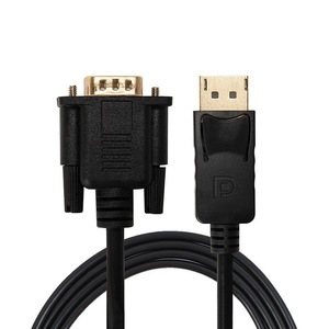 Interfaz hdmi OEM a vga, puerto de pantalla de 1,8 M, adaptador DP a VGA, Cable convertidor macho a VGA macho - Product Image 2