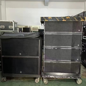 Sistema de sonido de matriz lineal TD24 + 12 usado, matriz de línea dual de 12 "con subwoofers Kine Dual de 18", unidades B & C originales sin reparar - Product Image 1