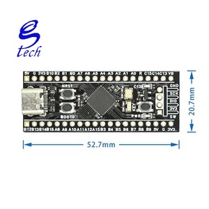 Placa de desarrollo ARM STM32, módulo MCU core STM32 STM32F411CEU6, producto en oferta, STM32F411CEU6 - Product Image 3