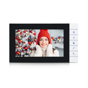 Sistema de videoportero táctil de 7 pulgadas para Villa/apartamento compatible con 128GB máx. Timbre de video con tarjeta TF - Product Image 2