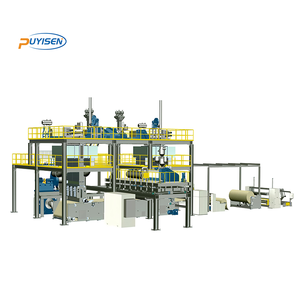 Bebek bezi ve maske biyobozunur nonwoven için PYS-SMS spunmelt nonwoven üretim hattı keçe makinesi - Product Image 1