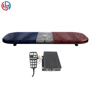 DC24V <strong>Led</strong> Lightbar 4x4 6 Flashing Modes 1W Emergency Light Strip <strong>Led</strong> Light bar 50 Inch <strong>Led</strong> Light bar with Speaker and Siren - Product Image 1