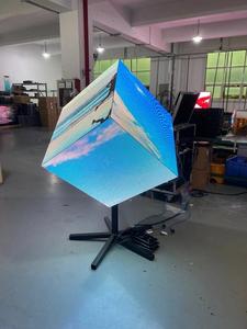 Advertising <strong>LED</strong> Screen Indoor Outdoor <strong>4</strong> Face 5 Face Smart 3D Video Magic Cube <strong>LED</strong> Display Screen for Display Shop Mall - Product Image 5