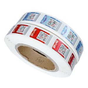 Custom Genuine Three-dimensional Tag Tamper Evident Serial Number <strong>Verification</strong> Self-adhesive Sticker Security Label with QR <strong>Code</strong> - Product Image 1