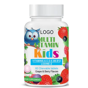 Toptan özel etiket Vegan Multivitamin takviyesi tabletler çocuklar gençler için yenidoğan için temel bebek takviyeleri - Product Image 6