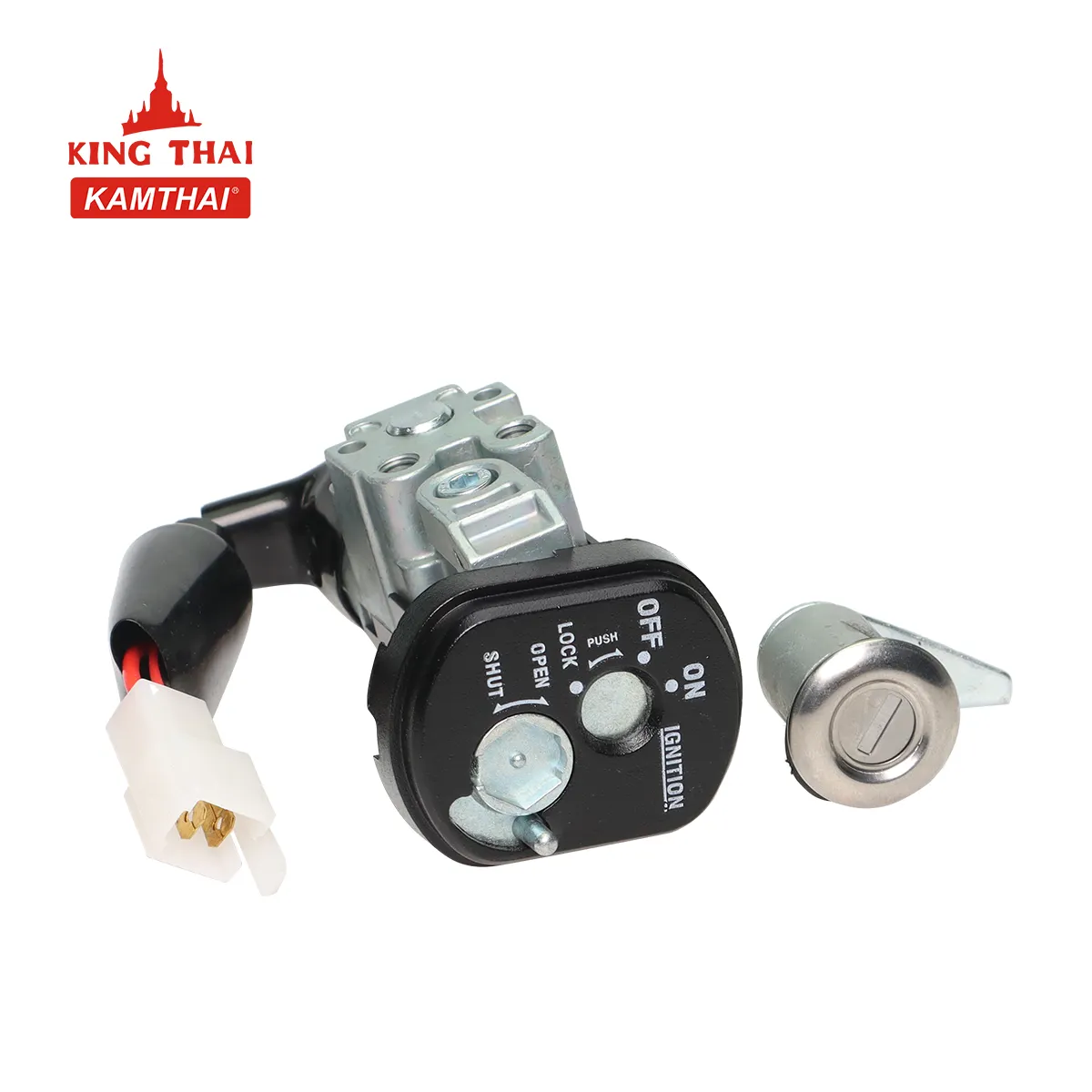 KAMTHAI Ignition Switch Lock Key Set For Honda Wave RSX 110 FI Electronic Ignition Switch Ignition Cut Switch Car