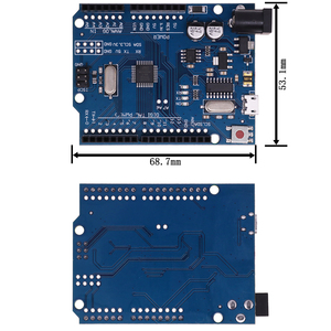 Vendite calde R3 CH340G Mini Micro TYPE-C USB ATMEGA328P Chip 16Mhz per Arduino CH340 ATmega328P scheda di sviluppo + cavo