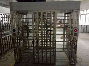 Anti-Prise One Door & Two Door Access Gefängnis sicherheit Rfid-Karte und Fingerabdruck-Zugangs kontrolle Drehkreuz tore in voller Höhe - Product Image 5