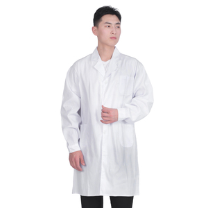 Mantel laboratorium putih lengan panjang, seragam medis rumah sakit dokter Suster Lab - Product Image 5