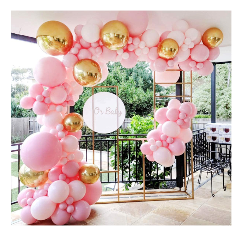 Ballon rose or 4D ballon arc kit 22