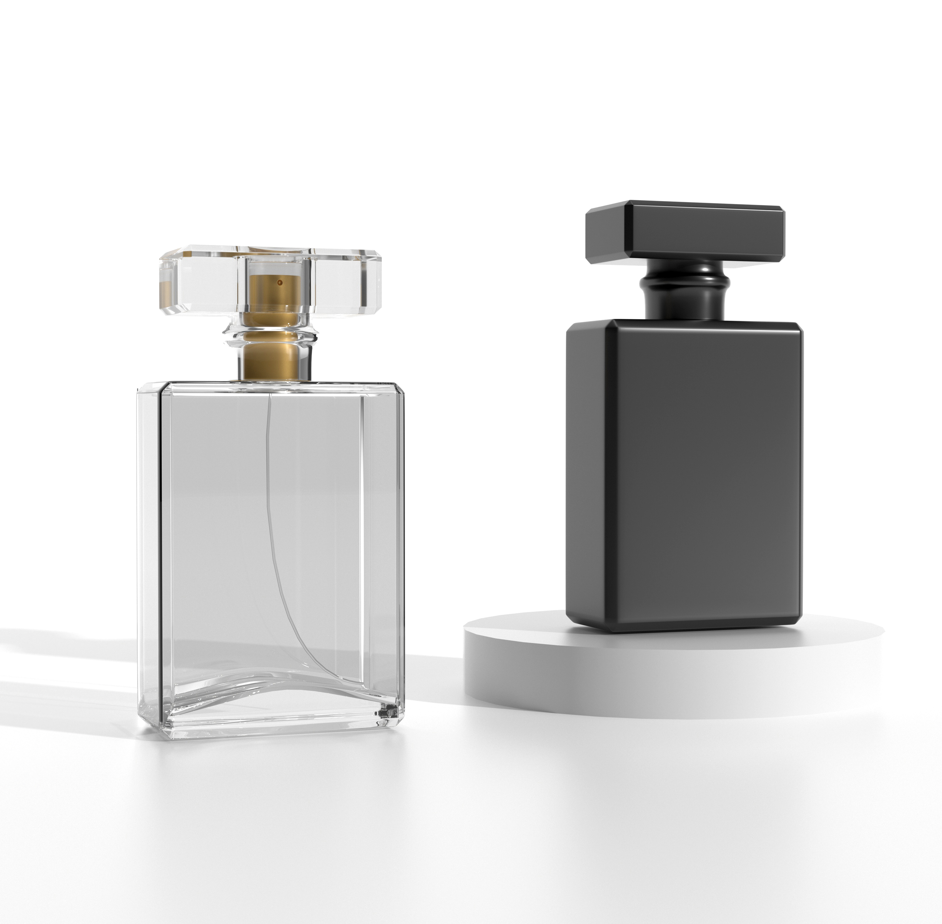empty perfume bottles