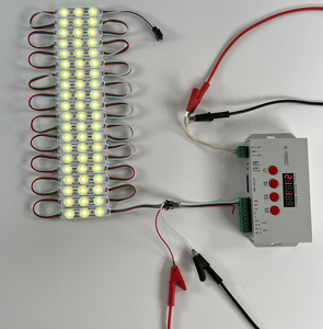 Водонепроницаемый DC12V RGB IC полноцветный светодиодный модуль программируемый WS2811 UCS1903 инжекционные светодиодные модули для рекламных вывесок