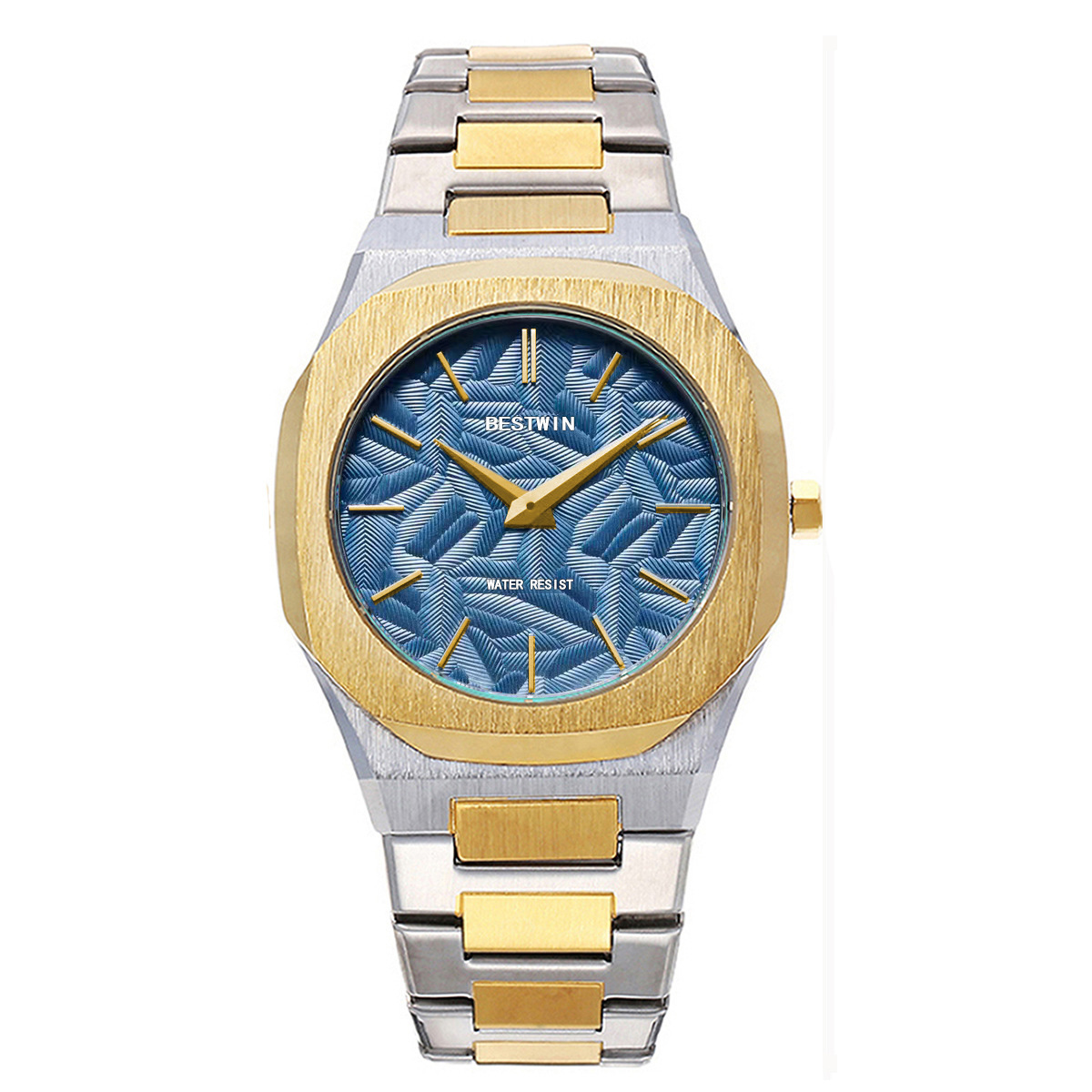 Silver Gold Blue