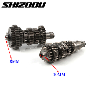 オートバイスピードメインカウンターシャフトアセンブリエンジンリバースギアギアボックスアクセサリー200250cc CG250用CG200 CG 250 CG 200 - Product Image 3