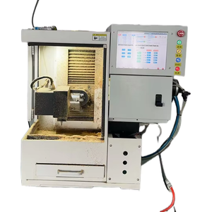 Fresadora CNC de 5 ejes V4 Desktop ARM Linux System con caja de metal y medio refrigerante - Product Image 1