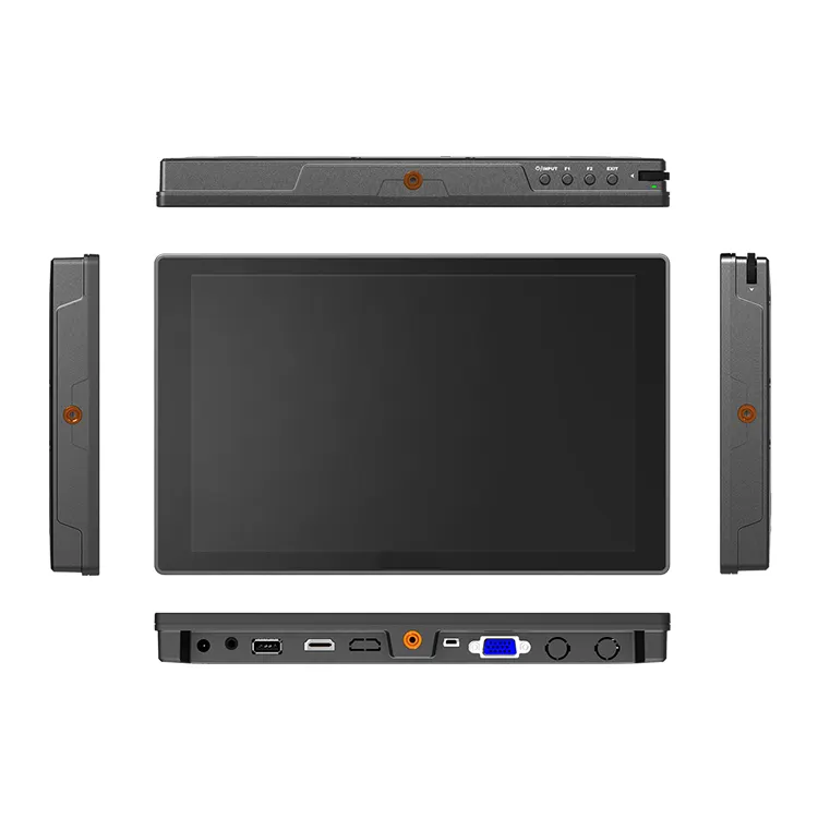 10,1 Zoll LCD-Touchscreen-Display 1080p dünner Computermonitor