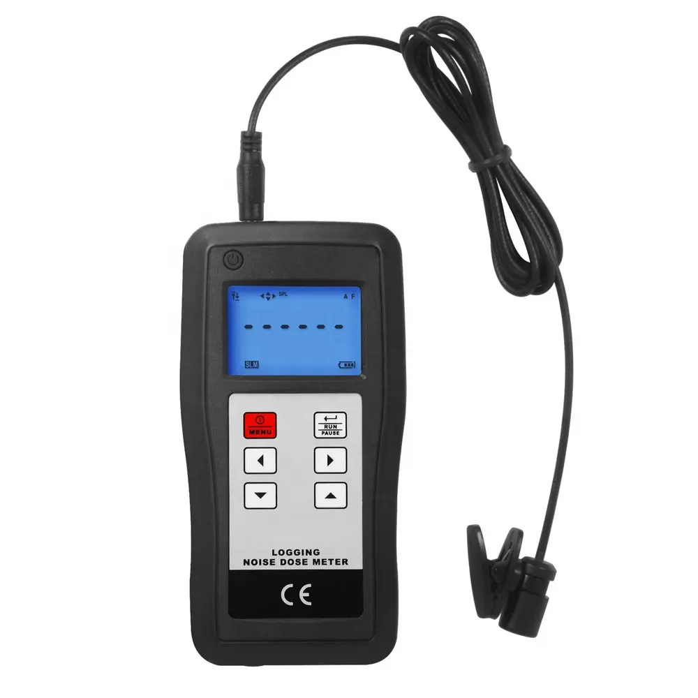 디지털 휴대용 SL-1256DOS 로깅 소음 선량 측정기 사운드 레벨 미터