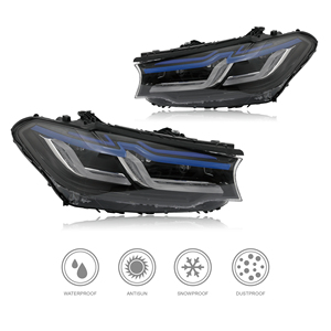 BMW G38 için özel LED farlar 2018 BMW 7th nesil 5 serisi modeli - Product Image 2