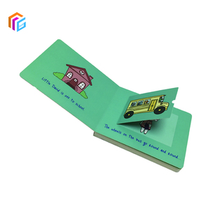 Kids Board <strong>Book</strong> Printing Flap <strong>Book</strong> for Children OEM Full Color English <strong>Book</strong> Custom - Product Image 1