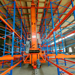 Estante multinivel ASRS Almacén Robot Almacenamiento Recuperación Sistema de recogida Asrs Sistema de estantería con grúa apilable - Product Image 1