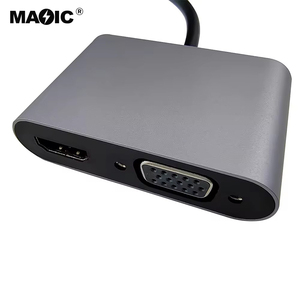 Convertidor de adaptador USB3.0 a VGA HDMI, adaptador de USB a HDMI VGA, Compatible con salida de sincronización HDMI VGA 1080P, Compatible con Windows 7/8/10 - Product Image 5