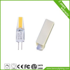 G9 G4ประหยัดพลังงานหลอดไฟ LED 12V 220V หรี่แสงได้2W 2200K 2400K หลอดไฟสีเหลือง Bi-PIN cob หลอด G4 - Product Image 3