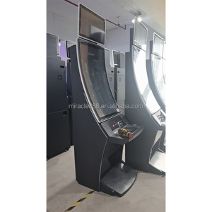 High Profit Skill Games Machine With 43 Inch <strong>Curved</strong> Touch Screen Video Game <strong>Program</strong>