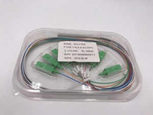 Divisor de tubo óptico tipo mini, divisor óptico 1x8 PLC, SC-APC - Product Image 6