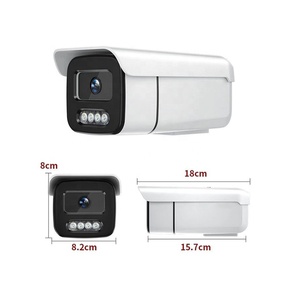 Nice Looking Economic 4MP Bullet Audio POEセキュリティカメラナイトビジョンCMOSセンサー内蔵マイク屋外用 - Product Image 4