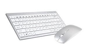 Teclado y ratón inalámbricos para juegos, conjunto de 86 teclas Mini Bt y ratón para Pc, ordenador y portátil, 2,4g - Product Image 4
