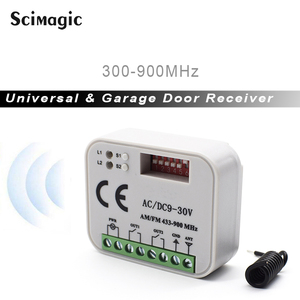 מוסך שער שלט רחוק מקלט רב תדר 300-900MHZ מקלט עבור 433.92MHz 868MHz 310 315 330 390 433 <span class=keywords><strong>868</strong></span>.8 MHz - Product Image 3