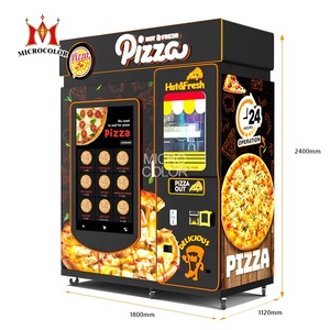 Smart Pizza Vending Machine for Commercial Use Custom Design QR <strong>Code</strong> Ordering CE Certified Supplier - Product Image 1