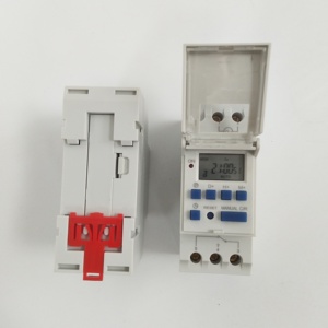THC15A 16 AC 220V 230V Din Railウィークリープログラマブルデジタルタイマースイッチ、ロック機能付き交換用バッテリー付き - Product Image 2