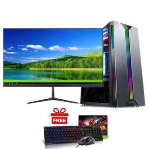 Factory Gaming Desktop-Computer LCD-Combos Set i9 Level Dodeca Core 48G Ram 1TB SSD RX580 8G Grafikkarte Designer Gamer Computer - Product Image 1
