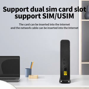 Dual Sim khe cắm thẻ <span class=keywords><strong>5G</strong></span> Router giá bán buôn 802.11ax/AC wifi6 không dây băng tần kép <span class=keywords><strong>2</strong></span>.<span class=keywords><strong>4G</strong></span> & 5.8G 900Mbps RJ11 cổng tường lửa VPN - Product Image 3