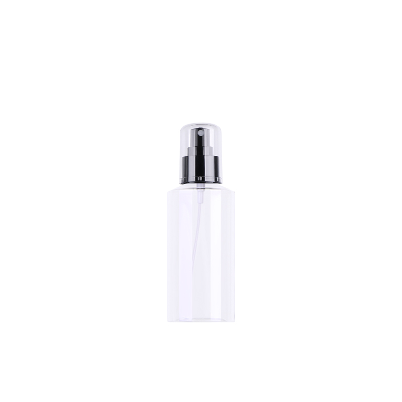 Transparent avec tête de pompe spray