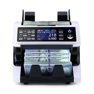 Detector de dinero CIS dual de carga superior Contador de valor de mezcla Máquina de conteo de efectivo - Product Image 3