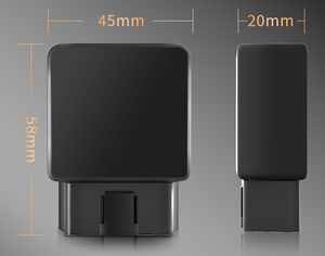 即插即用Obd II 4G Gps Gprs Gsm Obd2跟踪器，带有Gps跟踪系统，用于带有sim卡跟踪设备C50的汽车Can总线 - Product Image 1
