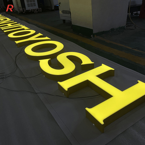 Außenwerbung beleuchtetes Licht <span class=keywords><strong>Led</strong></span> Store Front Schild Sport geschäft Restaurant Friseursalon führte Business Zeichen