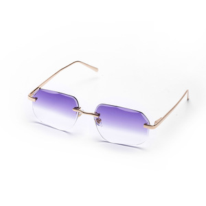 Lbashades 21593 מעצב יוקרתי מותג משקפי שמש לא סדיר משקפי שמש באיכות גבוהה יהלום חתוכים מותאם אישית