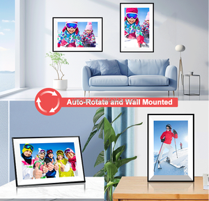 FrameO uygulaması ile 10.1 Wi-Fi etkin dijital ekran HD Video fotoğraf çerçevesi - Product Image 6