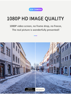 Q16 Mini Smart Wireless hd <strong>Camera</strong> 6h Long Time Video Record Built in Microphone Remote View Wifi Lens Wide Angle <strong>Camera</strong> - Product Image 4