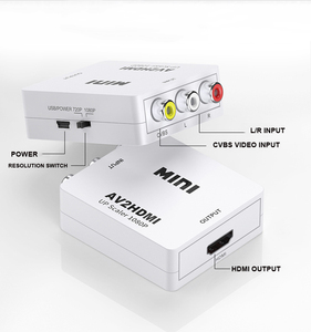 AV hdmi al convertidor de caja de AV2HDMI HDMI2AV HDMI a AV RCA CVSB adaptador de Video HD 1080p L/R Coaxial Scaler soporte de Audio NTSC amigo - Product Image 4