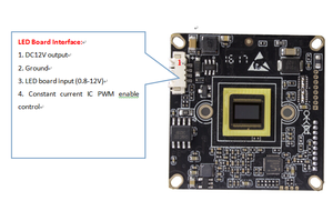 Full HD 1080P ağ yüksek çözünürlüklü renk 1/1/2 "25FPS IMX307 Hi3516 DSP IP kamera modülü - Product Image 5