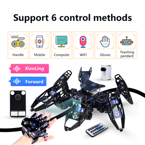 Open Source Hexapod Robot Kit sviluppo secondario arino programmazione grafica Spider Robot bionico Set Spider